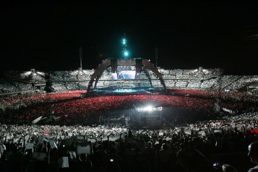 U2 był ostatnią gwiazdą, która zagrała na Stadionie Śląskim...