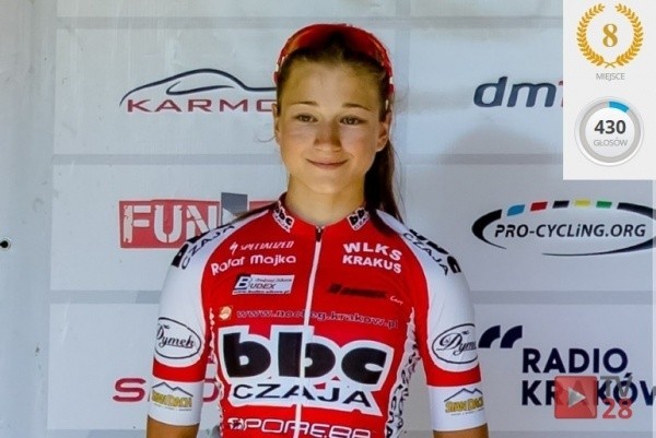 Martina Stecka wygrała jazdę na czas juniorek młodszych