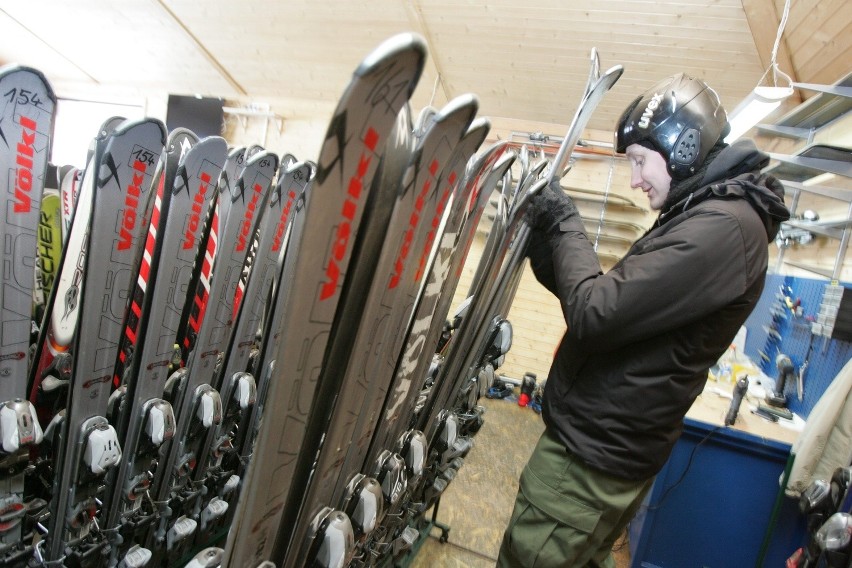 Górka Środulska Sosnowiec naśnieżanie