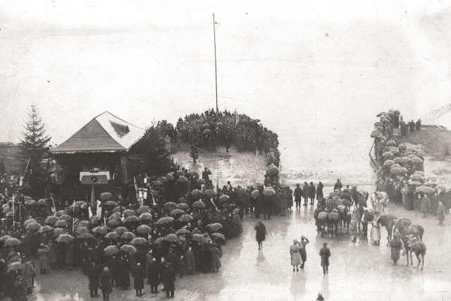 Puck 10 lutego 1920 - Zaślubiny Polski z Morzem