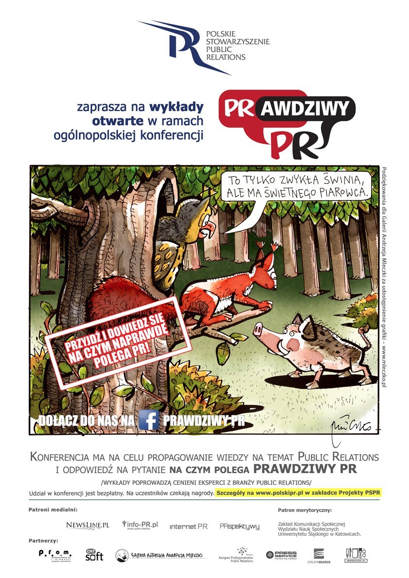 Katowice: Wykłady PRawdziwy PR znane w całej Polsce