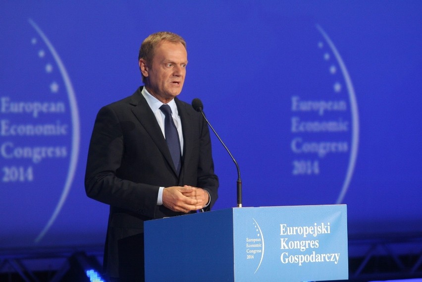 Premier Donald Tusk na Europejskim Kongresie Gospodarczym