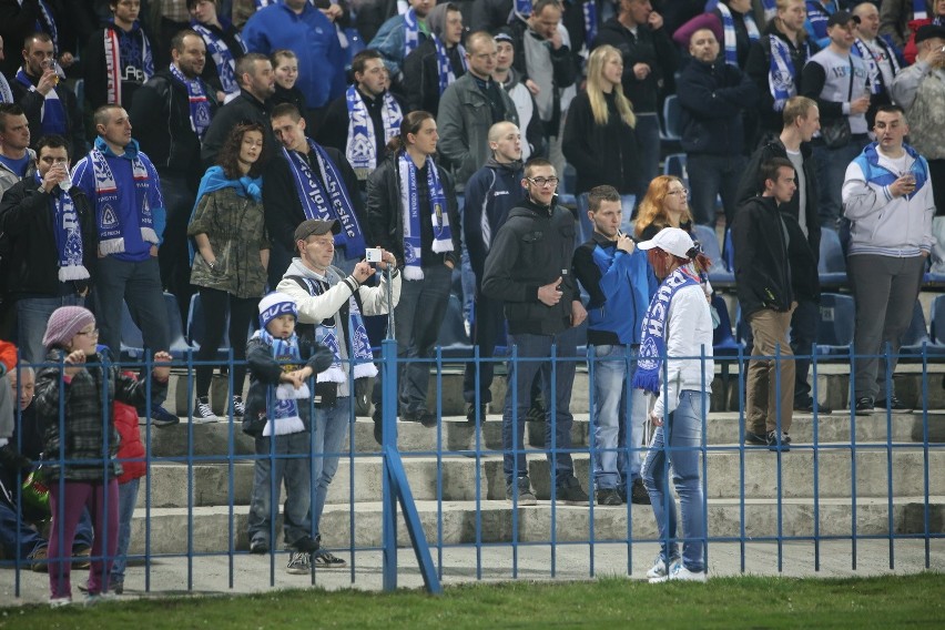 Ruch Chorzów - Wisła Kraków. Kibice Ruchu Chorzów