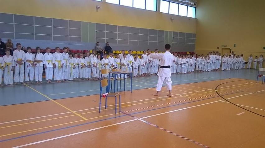 Karatecy ze Słupska i Siemianic w Krzyżu