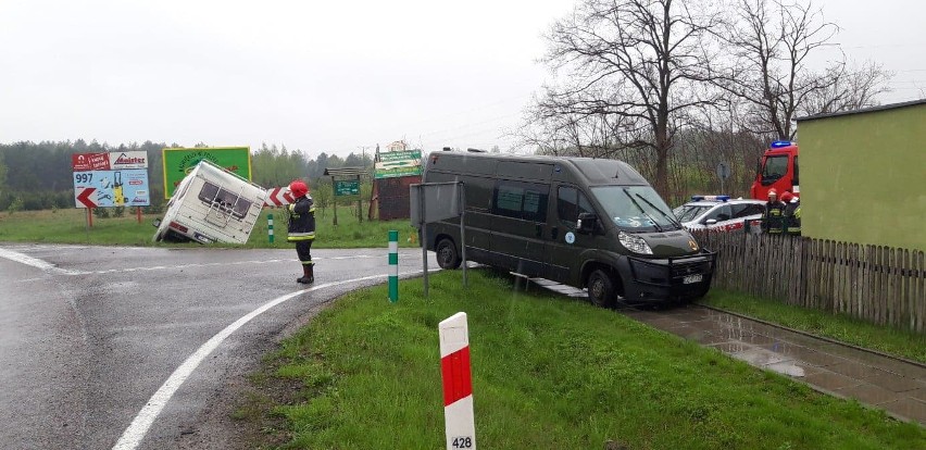 Do zdarzenia doszło dziś ok. godz. 8 rano w Nowosielcu k....