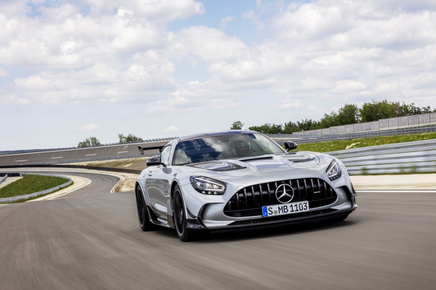 Mercedes AMG GT Black Series. Z najmocniejszym silnikiem...