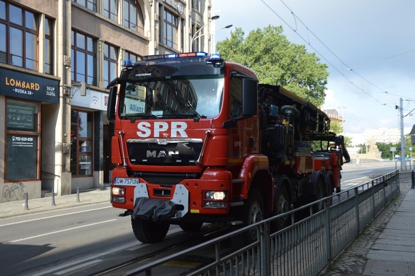 Zderzenie tramwajów w centrum. Ranna motornicza