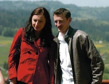 Na zdjęciu: Justyna Kowalczyk i Adam Małysz Fot. Michał Klag