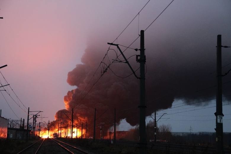 Do zdarzenia doszło opodal tunelu łączącego dwie części...