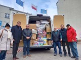 Dary z Francji dla Sambora partnerskiego miasta Oświęcimia na Ukrainie. Mieszkańcy Ballan-Mire szybko odpowiedzieli na apel o pomoc. ZDJĘCIA
