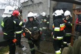 Strażacy ugasili pożar stolarni w  Skarżysku Książęcym
