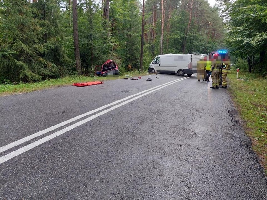 Wypadek między Kluczami a Kwaśniowem Dolnym