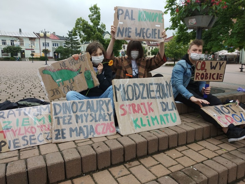 Tarnobrzeg. Strajk dla klimatu – tarnobrzescy licealiści włączyli się do ogólnoświatowej akcji
