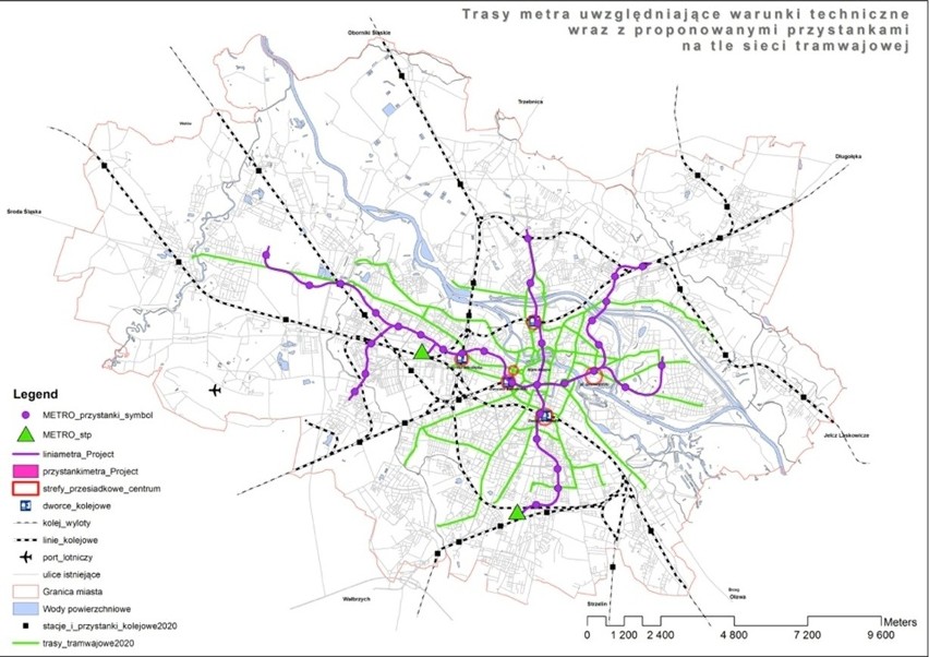 Nowe linie tramwajowe i kolejowe, a potem metro. Zobacz plany miasta [MAPY]