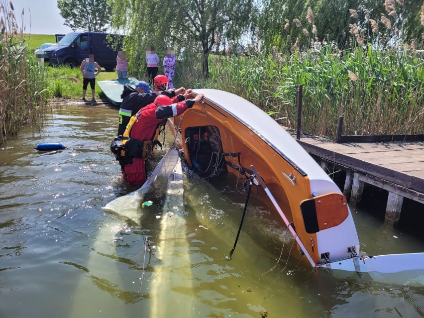 W wyniku przewrócenia łodzi na jeziorze Chełmżyńskim nikt...