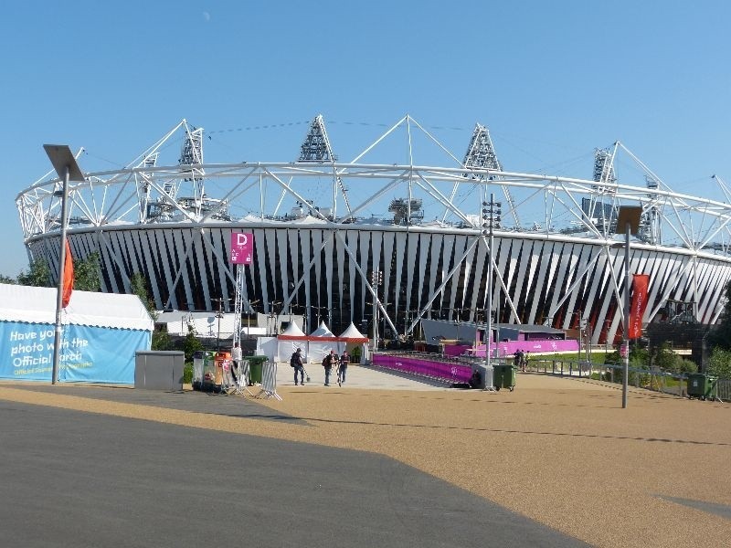 Stadion Olimpijski jest już przygotowany do uroczystości...