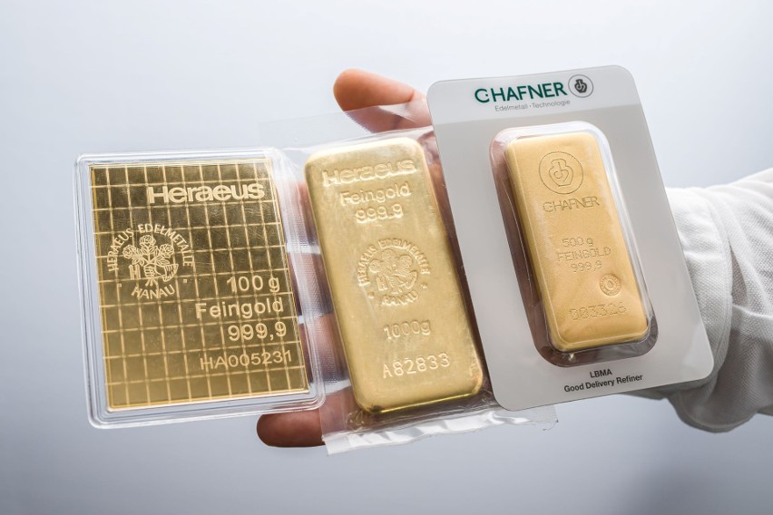 Inwestycje w złoto można zacząć już od kilkuset złotych....