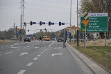 Łódź: sygnalizacja świetlna na rondzie Inwalidów