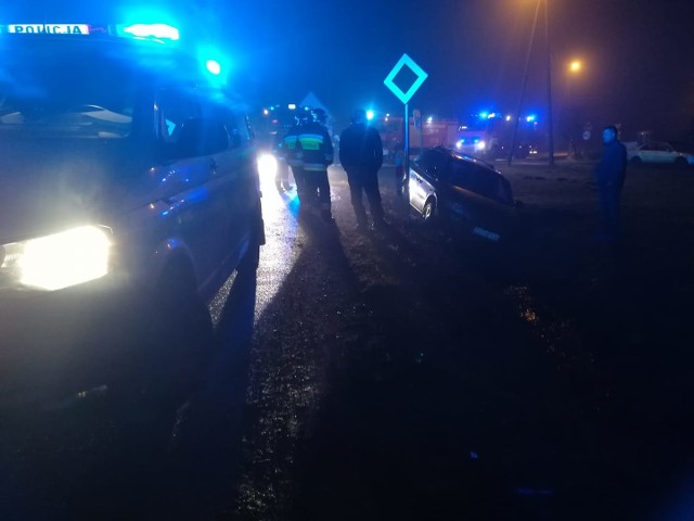 Wypadek w Golędzinie w gminie Zakrzew.