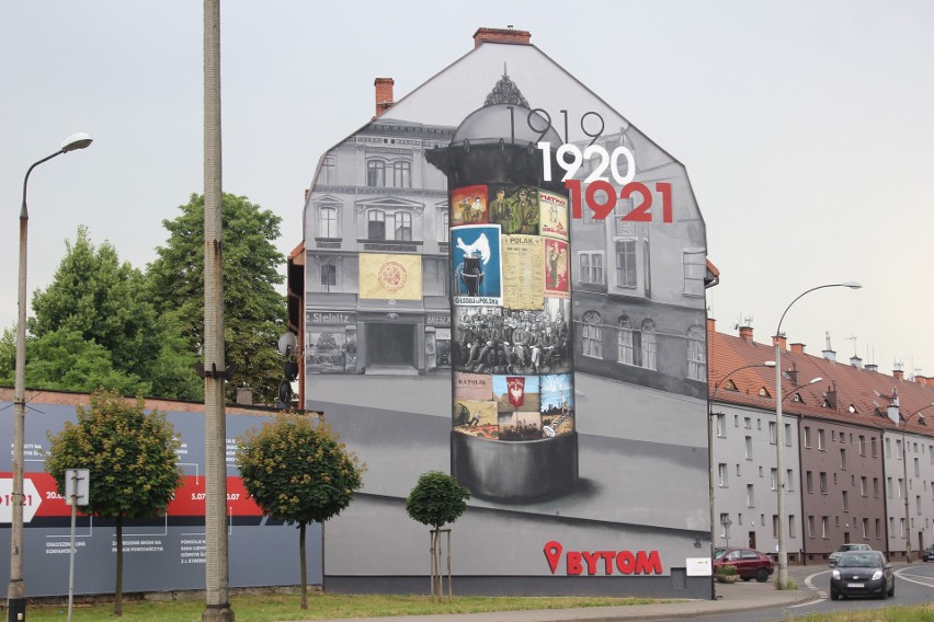 W Bytomiu odsłonięto powstańczy mural