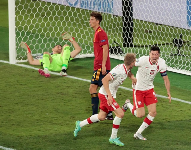 Mecz Polska - Hiszpania (1:1) w Sewilli 19.06.2021