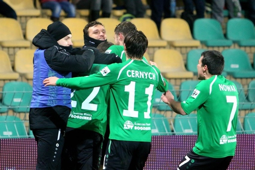 Przełamanie piłkarzy Górnika Łęczna. Pokonali Ruch Chorzów 3:0 (ZDJĘCIA)