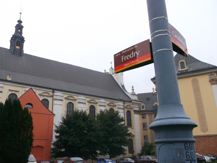Ulica Aleksandra hr. Fredry istnieje we Wrocławiu od 30...