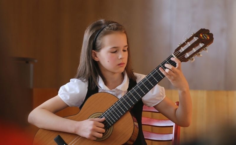 Na gitarze grała Karolina Bednarz