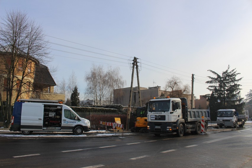 Awaria wodociągowa na ul. Zakopiańskiej, jak informuje...