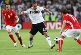 Wielkie pożegnanie Podolskiego z reprezentacją Niemiec. Strzelił gola Anglikom
