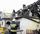 Spłonął dom. Z ogniem walczyło 40 strażaków