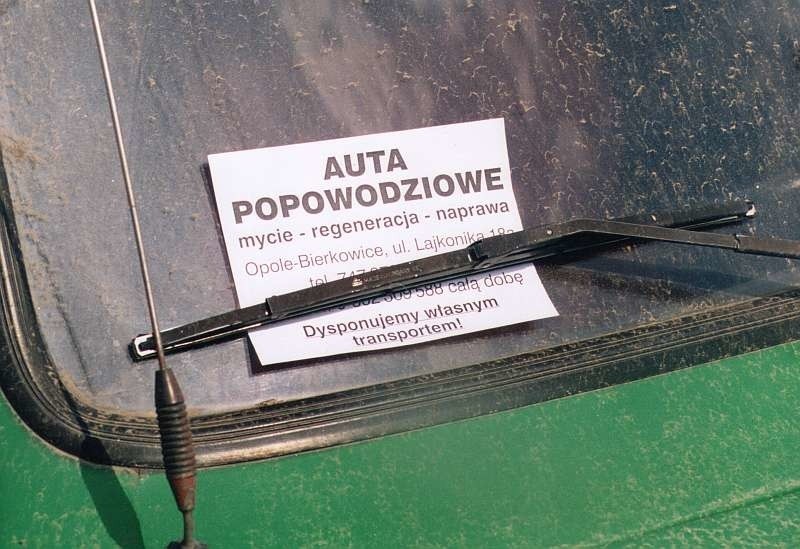 Powódź 1997 w Opolu.