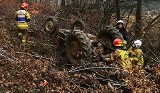 Jastrzębie. Strażak-ochotnik zginął w tragicznym wypadku pod Limanową [ZDJĘCIA]