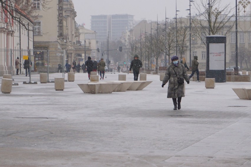 W Lublinie znów biało! Zobacz zdjęcia centrum miasta w zimowej odsłonie