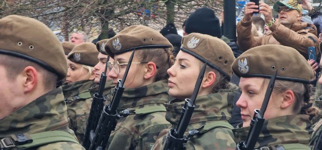 W sobotę w Kamieniu Pomorskim zorganizowana została uroczysta przysięga żołnierzy 14. Zachodniopomorskiej Brygady Obrony Terytorialnej.