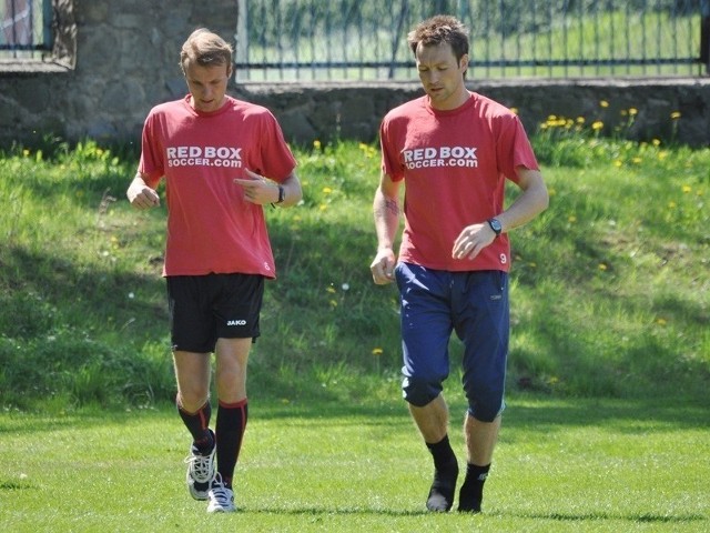 W meczu zagrał zarówno Marek Krotofil, jak i Damian Gorawski (p).