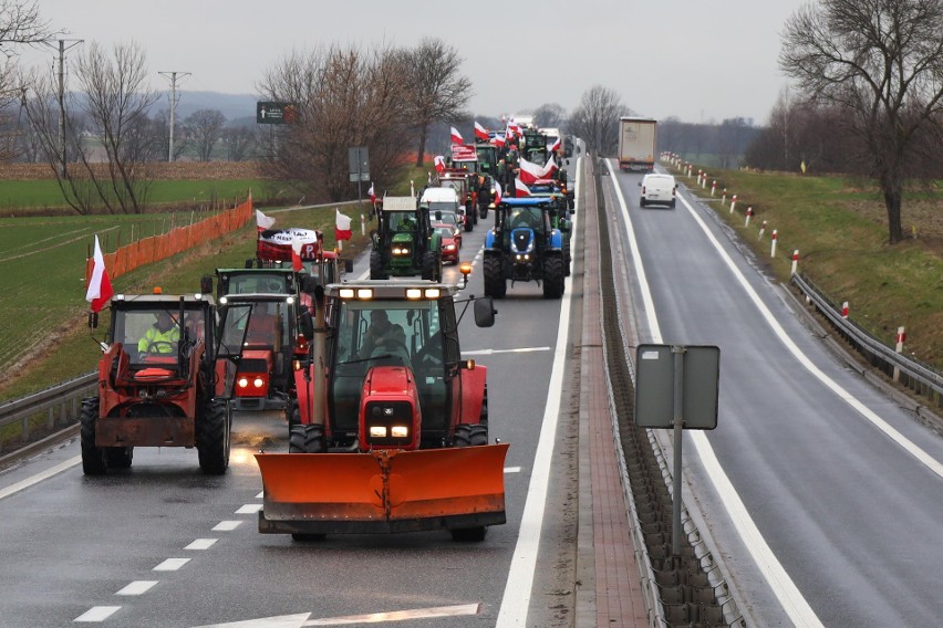 Protest rolników w Sędziszowie Małopolskim [ZDJĘCIA]