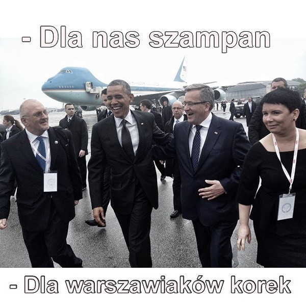 Wizyta Baracka Obamy w Polsce. Internauci uczcili jego wizytę [MEMY]