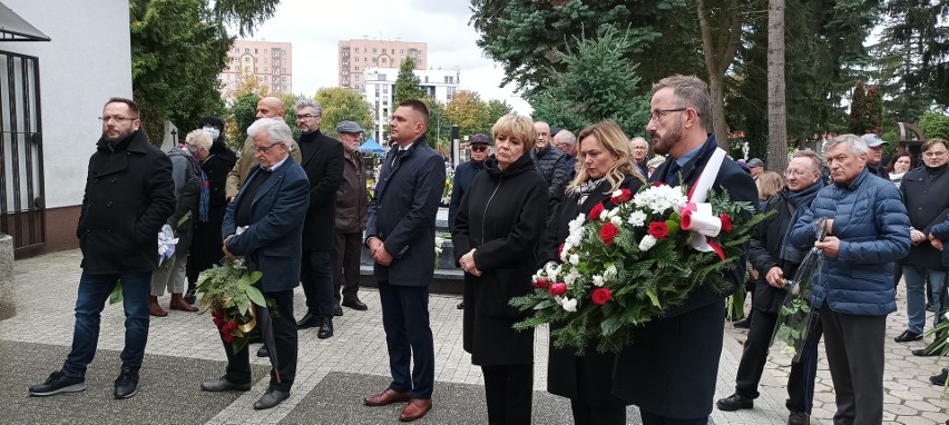 Pogrzeb profesora Grzegorza Matuszaka, byłego przewodniczącego Rady Miasta Łodzi