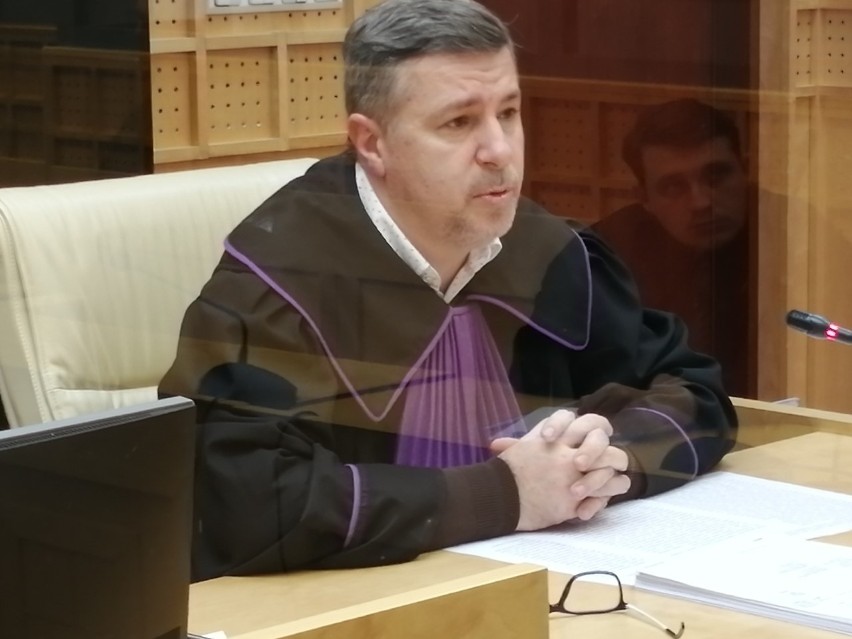 Sędzia Robert Koziciński.