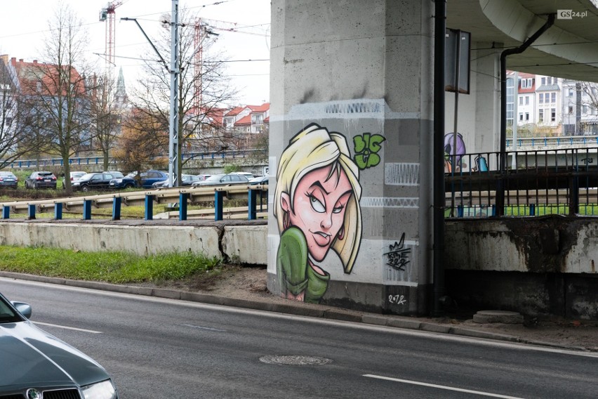 Uwaga na policjantów na Trasie Zamkowej. Zobacz nowe murale 