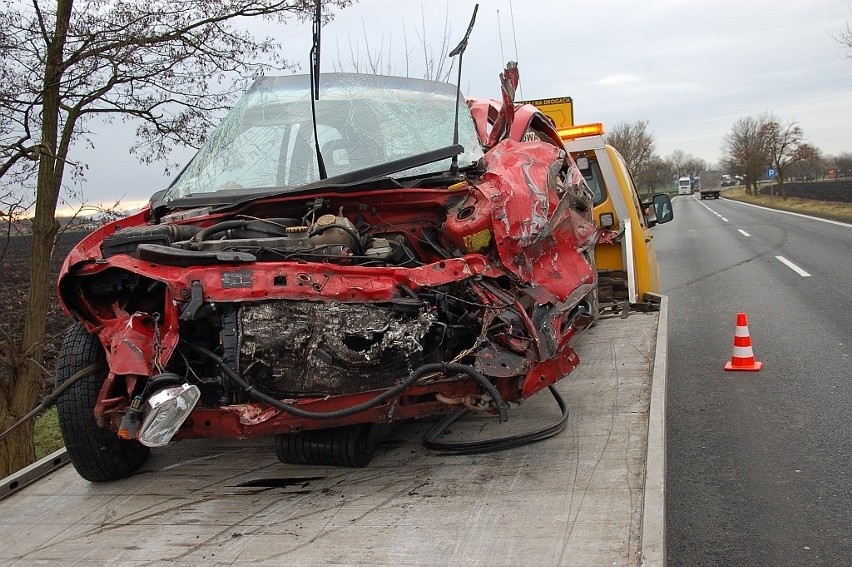 Wypadek na drodze krajowej nr 8 na odcinku między...