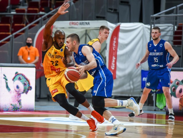 Mecz FIBA Europe Cup Trefl Sopot - Rilski sportist w Ergo Arenie (20.10.2021)