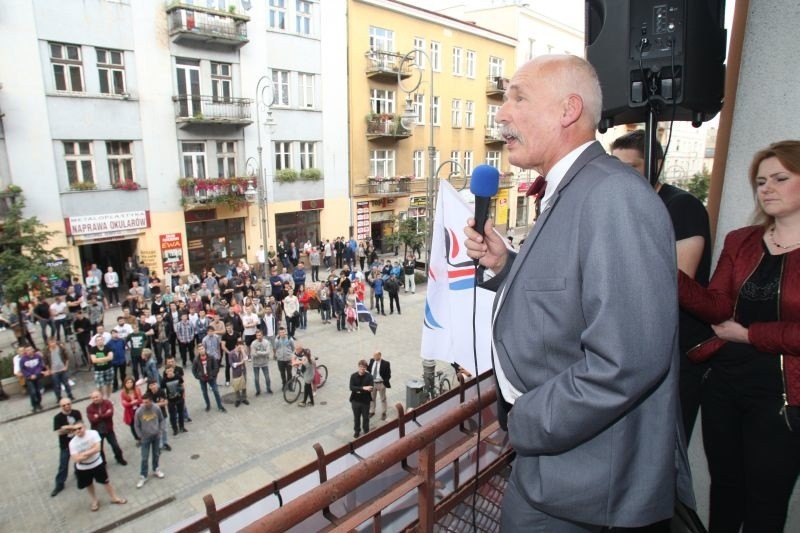 Janusz Korwin Mikke w Kielcach
