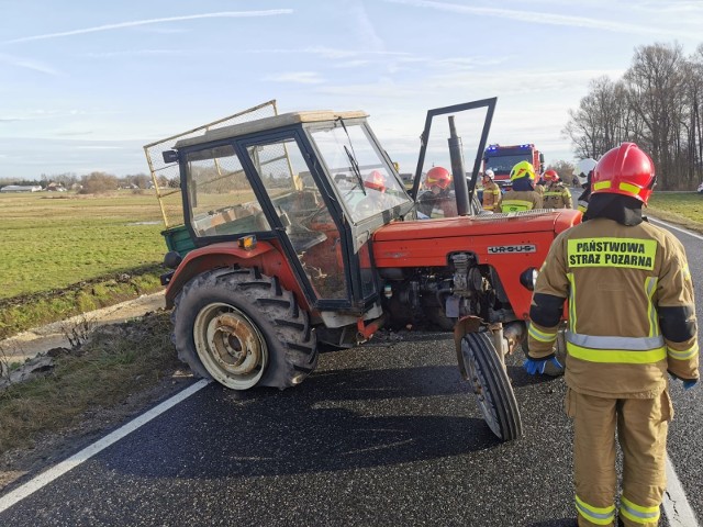 Wypadek w Zdanowicach. Więcej na kolejnych zdjęciach