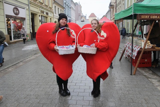 W Chełmnie - Mieście Zakochanych - trwa święto miłości. Obchody zakończą się wieczorem 14 lutego