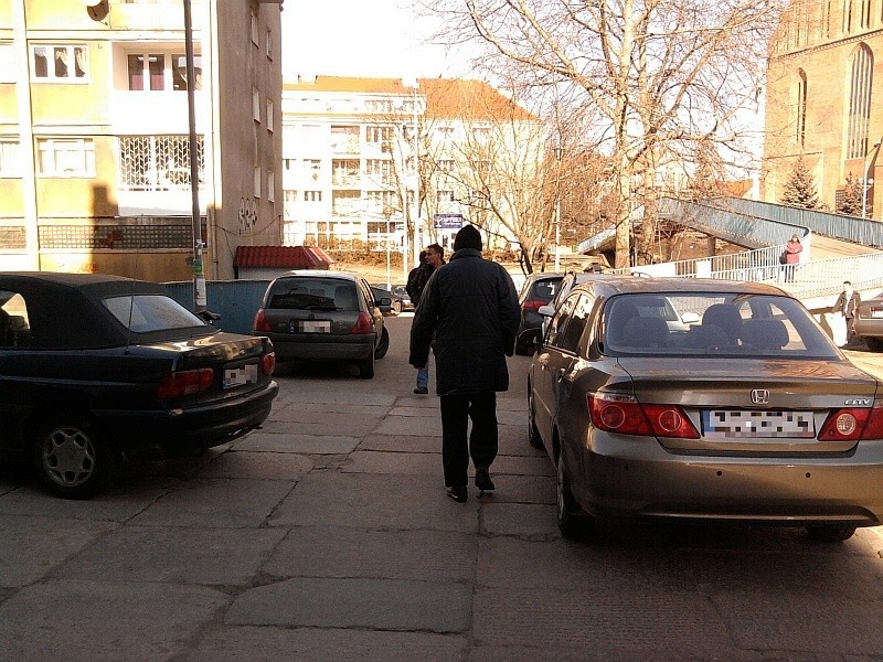 Mistrzowie parkowania ze szczecińskiej starówki
