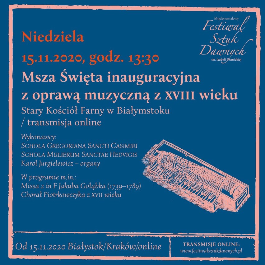 Międzynarodowy Festiwal Sztuk Dawnych im. Izabeli Branickiej...