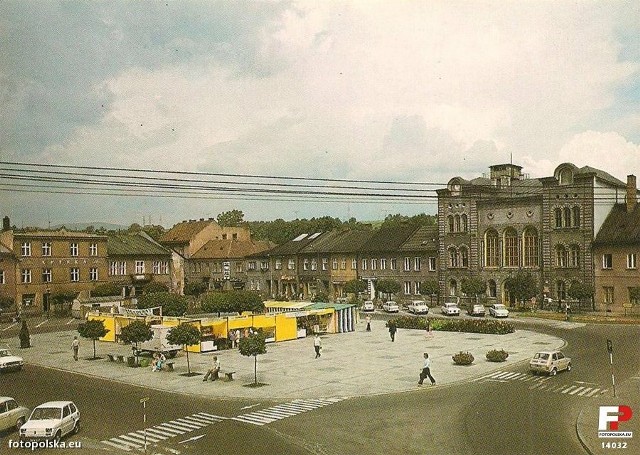 Rynek w Żywcu (1974-1980).