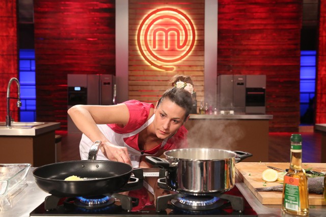 Magdalena Nowaczewska podczas zmagań w programie MasterChef